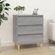 vidaXL Κομότα γκρι βελανιδιά σονόμα 60x35x70 cm από ξύλινο υλικό
