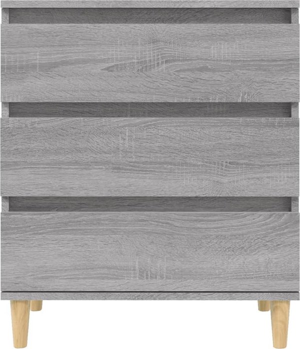 vidaXL Κομότα γκρι βελανιδιά σονόμα 60x35x70 cm από ξύλινο υλικό