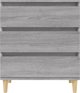 vidaXL Κομότα γκρι βελανιδιά σονόμα 60x35x70 cm από ξύλινο υλικό