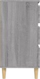 vidaXL Κομότα γκρι βελανιδιά σονόμα 60x35x70 cm από ξύλινο υλικό