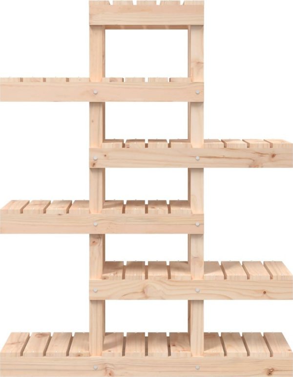 vidaXL vidaXL Kwietnik 85x25x109,5 cm, lite drewno sosnowe