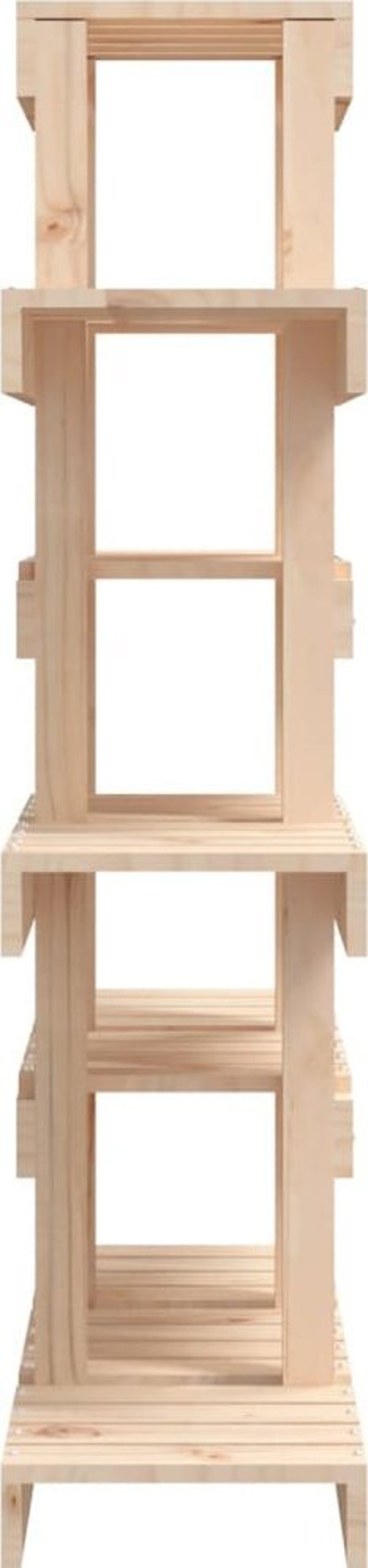 vidaXL vidaXL Kwietnik 85x25x109,5 cm, lite drewno sosnowe