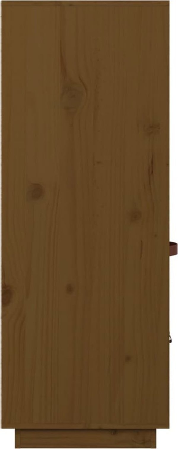vidaXL Μπουφές, καφέ μέλι, 67x40x108,5 εκ, φυσικό πεύκο