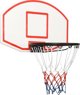 vidaXL Pinakas me kosko gia basket, lefkos, 71x45x2 cm, polietilenio