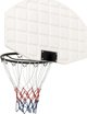vidaXL Pinakas me kosko gia basket, lefkos, 71x45x2 cm, polietilenio