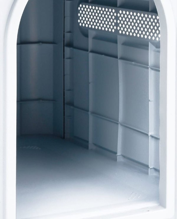 vidaXL vidaXL Buda dla psa, niebieska, 59x75x66 cm, polipropylen