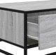 vidaXL Τραπεζάκι καφέ, γκρι δρυς σονόμα, 90x57x35 εκ.