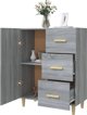 vidaXL Νερσοτουλάπα από γκρι δρυς Sonoma, 69.5x34x90 cm, υλικό ξυλοκατασκευής