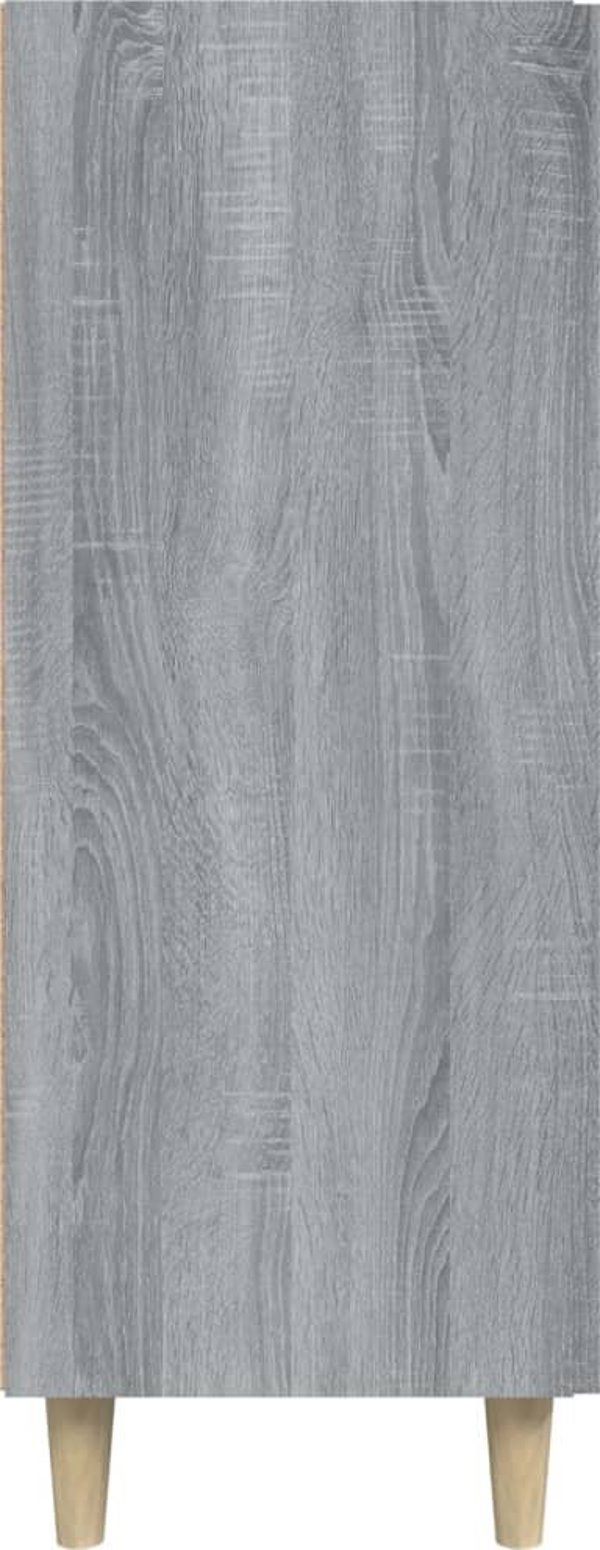 vidaXL Νερσοτουλάπα από γκρι δρυς Sonoma, 69.5x34x90 cm, υλικό ξυλοκατασκευής