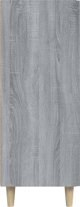 vidaXL Νερσοτουλάπα από γκρι δρυς Sonoma, 69.5x34x90 cm, υλικό ξυλοκατασκευής