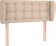 vidaXL Κεφαλάρι uszak, καπουτσίνο, 83x23x78/88 εκ, συνθετικό δέρμα