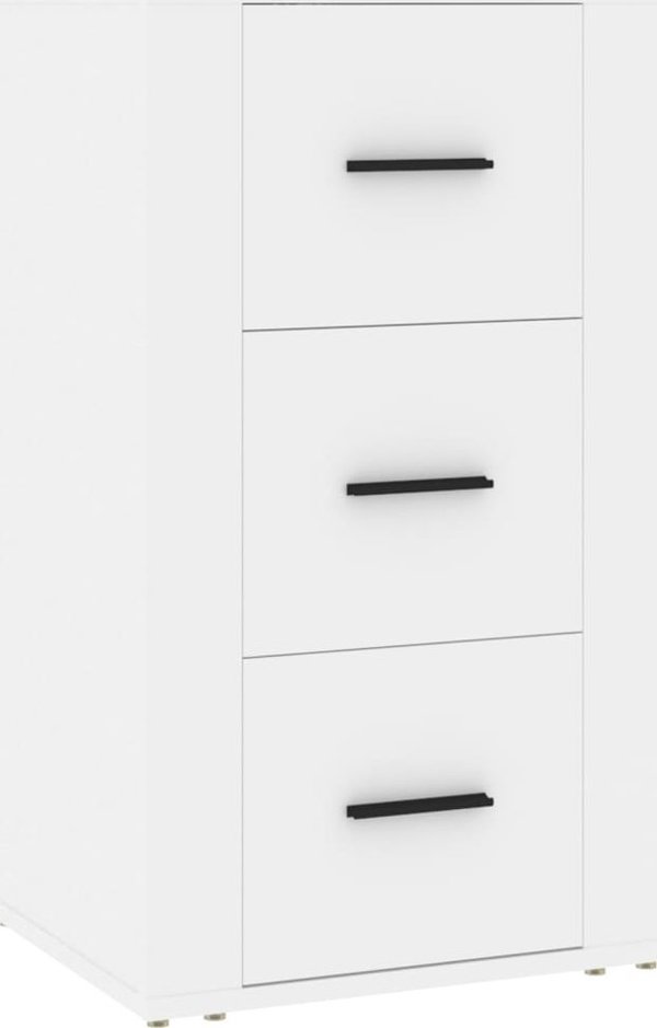 vidaXL Ντουλάπι, λευκό, 40x33x70 εκ, υλικό ξύλου