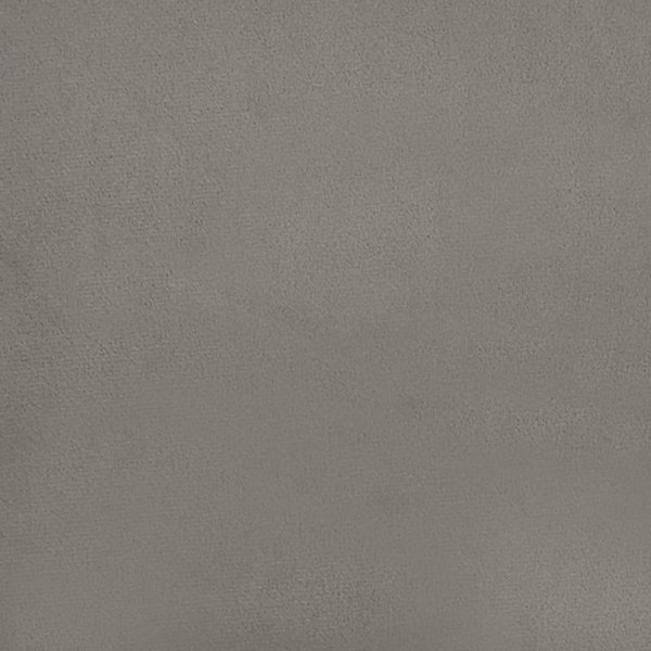 vidaXL Rama κρεβατιού, ανοιχτό γκρι, 180x200 cm, επενδεδυμένη με βελούδο