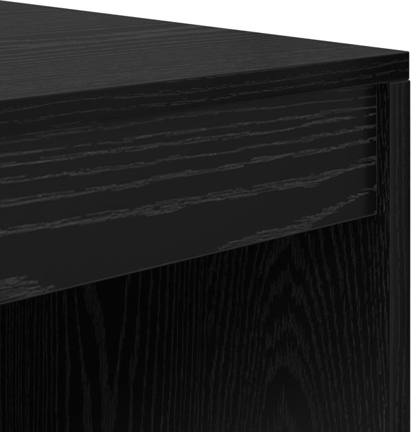vidaXL Τραπέζι Γραφείου 80x50x76 εκ. από Ξύλο, Μαύρο