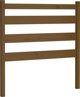 vidaXL Κεφαλάρι κρεβατιού, μελί καφέ, 106x4x100 cm, ξύλο πεύκου