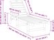 vidaXL Σετ 2 Ξαπλώστρες Ηλιακές Μαύρες από HDPE 162x53x98,5 εκ.