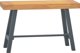 vidaXL Πάγκος 80 cm από μασίφ ξύλο τικ