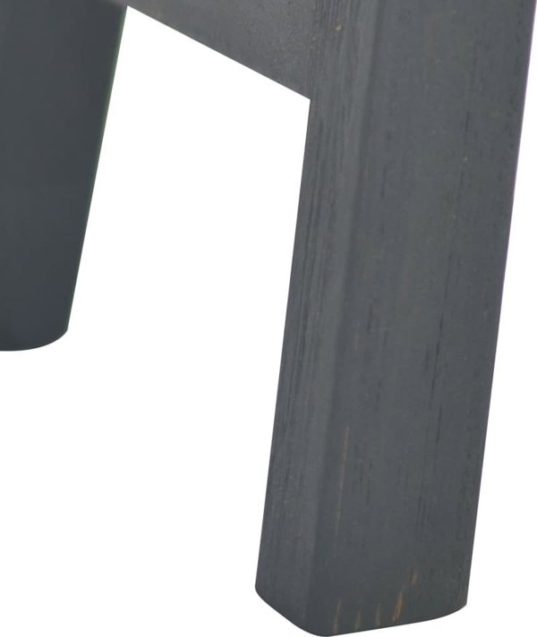 vidaXL Πάγκος 80 cm από μασίφ ξύλο τικ