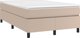 vidaXL Κρεβάτι continental, καπουτσίνο, 120x200 cm με τεχνητό δέρμα
