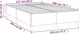 vidaXL Κρεβάτι continental, καπουτσίνο, 120x200 cm με τεχνητό δέρμα