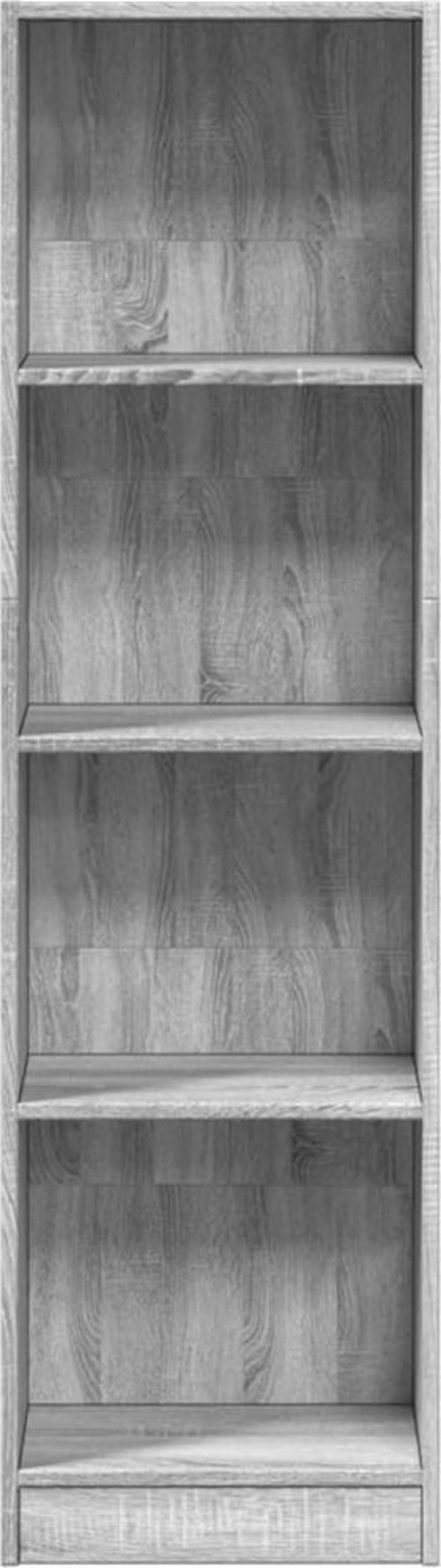 vidaXL Ράφι, γκρι δρυς σονόμα, 40x24x143 εκ., ξύλινο υλικό