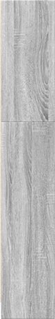 vidaXL Ράφι, γκρι δρυς σονόμα, 40x24x143 εκ., ξύλινο υλικό