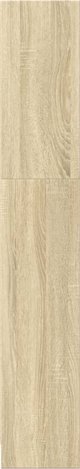 vidaXL Βιβλιοθήκη, δρυς σονόμα, 40x24x143 εκ., σύνθετο ξύλο