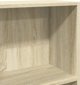 vidaXL Βιβλιοθήκη, δρυς σονόμα, 40x24x143 εκ., σύνθετο ξύλο