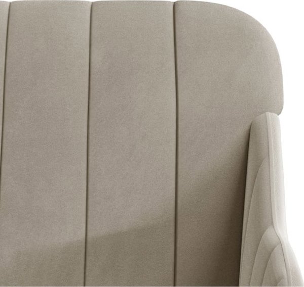 vidaXL vidaXL Fotel, jasnoszary, 63x76x80 cm, obity aksamitem