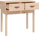 vidaXL vidaXL Stolik konsolowy, 76,5x40x75 cm, lite drewno sosnowe