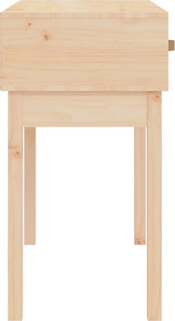 vidaXL vidaXL Stolik konsolowy, 76,5x40x75 cm, lite drewno sosnowe