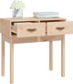 vidaXL vidaXL Stolik konsolowy, 76,5x40x75 cm, lite drewno sosnowe