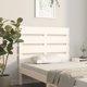 vidaXL Wezglowie lozka biale 75x3x80 cm lite drewno sosnowe