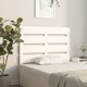 vidaXL Wezglowie lozka biale 75x3x80 cm lite drewno sosnowe