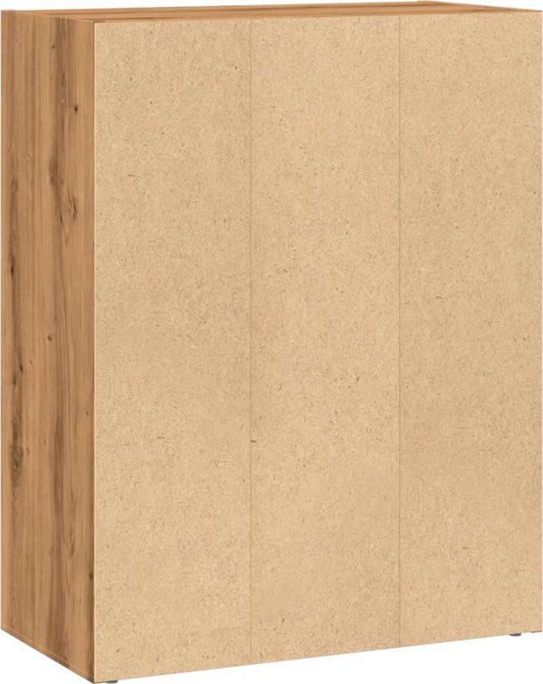 vidaXL Regal na ksiazki, dab artisian, 60x30x77 cm