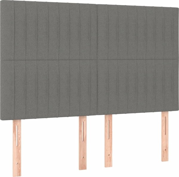 vidaXL Logo kontynentalne me mattress, skouro asprosiro, 140x200 cm