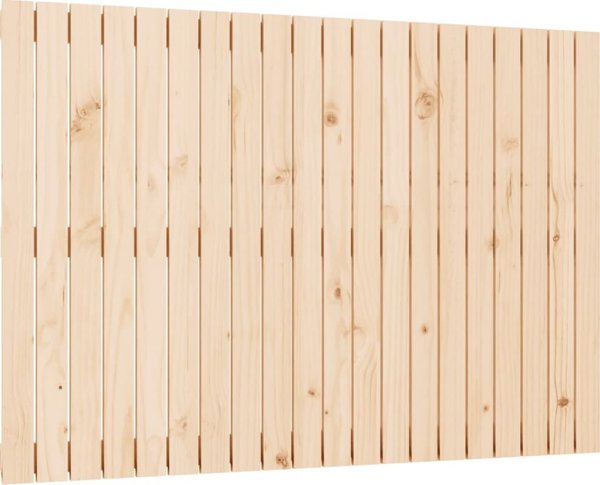 vidaXL Κεφαλάρι κρεβατιού, 127,5x3x90 εκ., μασίφ πεύκο