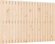 vidaXL Κεφαλάρι κρεβατιού, 127,5x3x90 εκ., μασίφ πεύκο
