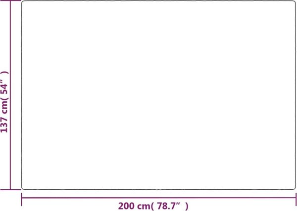 vidaXL Βάρος κουβέρτας με κάλυμμα, γκρι, 137x200 εκ., 6 κιλά, ύφασμα