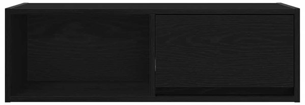 vidaXL Έπιπλο Τηλεόρασης RTV, 80x31x25,5 εκ., Μαύρη Δρυς, από Κολλητό Ξύλο