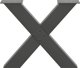 vidaXL Πόδια Τραπεζιού σε Σχήμα X 2 Τεμ. Ανθρακί
