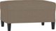 vidaXL Υποπόδιο, taupe, 70x55x41 εκ., με επένδυση υφάσματος