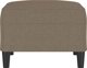vidaXL Υποπόδιο, taupe, 70x55x41 εκ., με επένδυση υφάσματος