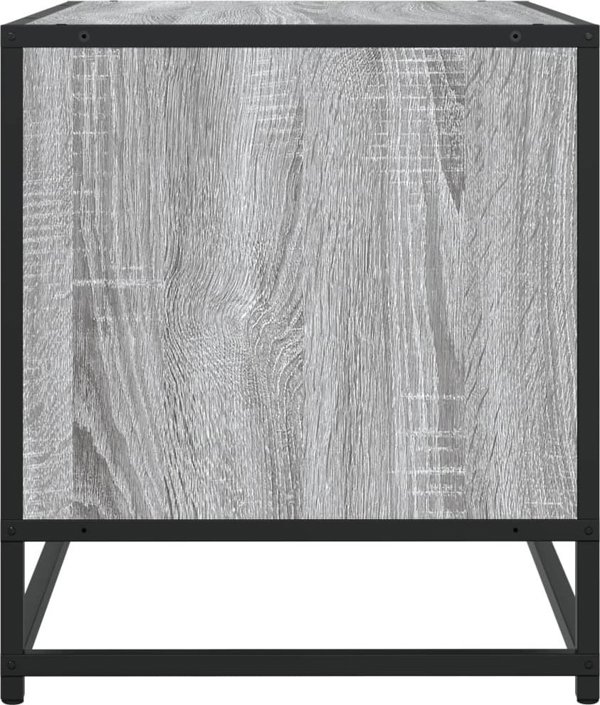 vidaXL Έπιπλο τηλεόρασης γκρι δρυς Sonoma 120,5x40x46 εκ.