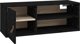 vidaXL Επίτοιχη ντουλάπα, μαύρη, 80x30x30 cm, μασίφ πεύκο