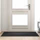 vidaXL Wycieraczka Czarna Polipropylen 150 x 90 x 0.9 cm Wycieraczka