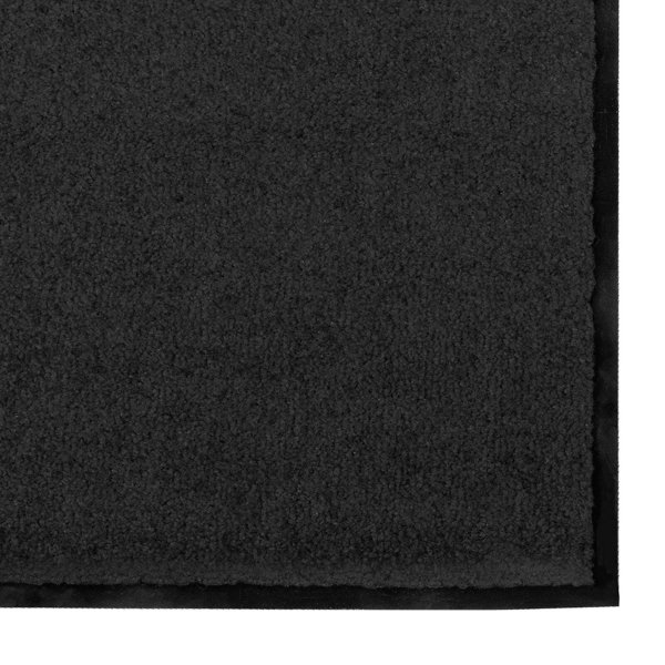 vidaXL Wycieraczka Czarna Polipropylen 150 x 90 x 0.9 cm Wycieraczka