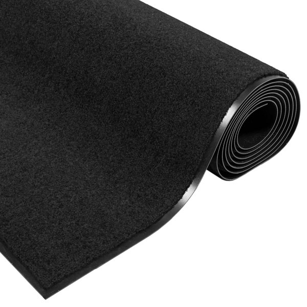 vidaXL Wycieraczka Czarna Polipropylen 150 x 90 x 0.9 cm Wycieraczka