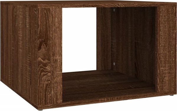vidaXL Szafka nocna, καφέ δρυς, 57x55x36 cm, κατασκευασμένο από ξύλινο υλικό