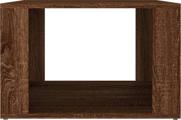 vidaXL Szafka nocna, καφέ δρυς, 57x55x36 cm, κατασκευασμένο από ξύλινο υλικό